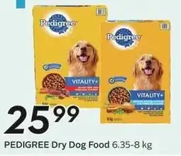 Sobeys Pedigree Dry Dog Food offer