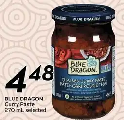 Sobeys Blue Dragon curry paste offer