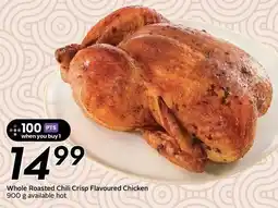 Sobeys Whole Roasted Chili Crisp Flavoured Chicken offer