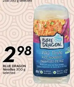 Sobeys Blue Dragon pad thai rice noodles offer