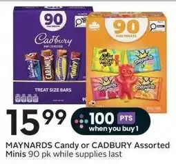 Sobeys Maynards Candy or Cadbury Assorted Minis offer