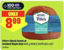 FreshCo Piller's Black Forest or Smoked Maple Ham offer