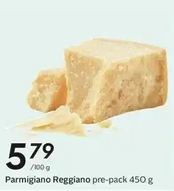 Sobeys Parmigiano Reggiano offer