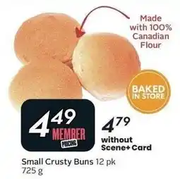 Sobeys Small Crusty Buns offer