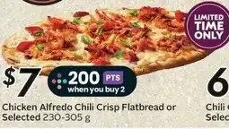 Sobeys Chicken Alfredo Chili Crisp Flatbread offer