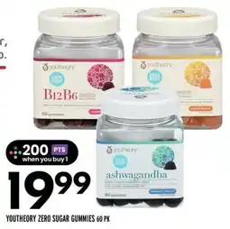 Sobeys Youtheory zero sugar gummies offer