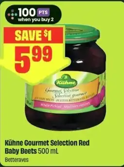 FreshCo Kühne Gourmet Selection Red Baby Beets offer