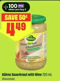 FreshCo Kühne Sauerkraut with Wine offer