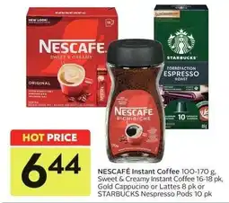 Sobeys Nescafe instant coffee offer