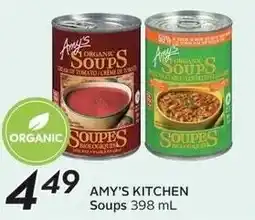 Sobeys Amy's kitchen soups offer