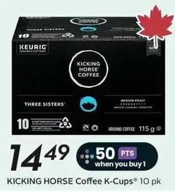 Sobeys Kicking Horse Coffee K-Cups offer