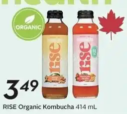 Sobeys Rise Organic Kombucha offer