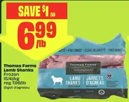 FreshCo Thomas Farms Lamb Shanks offer