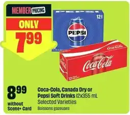 FreshCo Coca-Cola, Canada Dry or Pepsi Soft Drinks offer