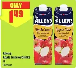 FreshCo Allen's Apple Juice or Drinks offer