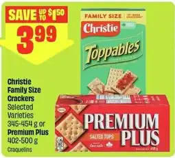 FreshCo Christie Family Size Crackers offer
