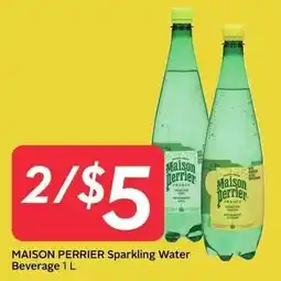 Sobeys Maison Perrier Sparkling Water offer