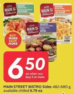 Sobeys Main Street Bistro Sides offer