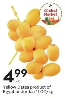Sobeys Yellow Dates offer