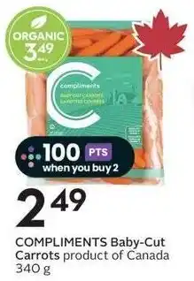 Sobeys Compliments Baby-Cut Carrots offer