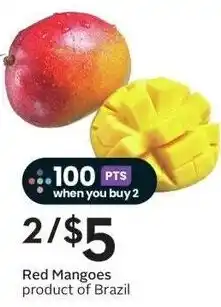 Sobeys Red Mangoes offer