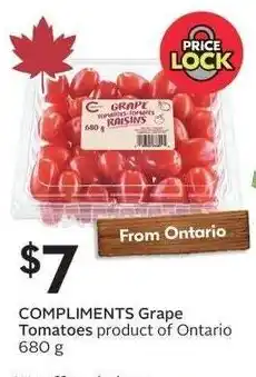 Sobeys Compliments Grape Tomatoes offer