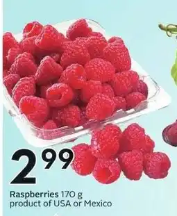 Sobeys Raspberries offer