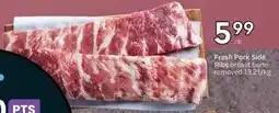 Sobeys Fresh Pork Side Ribs breast bone removed offer
