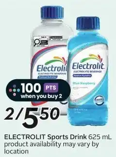 Sobeys Electrolyte Sports Drink offer