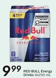 Sobeys Red Bull Energy Drinks offer