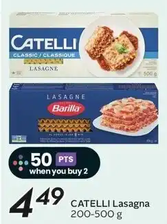 Sobeys Catelli lasagne offer