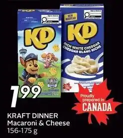 Sobeys Kraft dinner macaroni & cheese offer