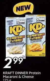 Sobeys Kraft dinner protein macaroni & cheese offer