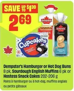 FreshCo Dempster's hamburger or hot dog buns offer