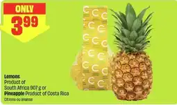 FreshCo Lemons or Pineapple offer
