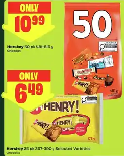 FreshCo Hershey 50 pk offer