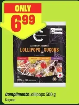 FreshCo Compliments Lollipops offer