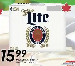 Sobeys Miller Lite Pilsner offer