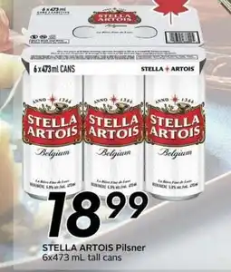 Sobeys Stella artois pilsner offer