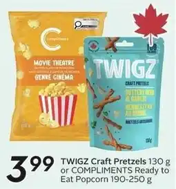 Sobeys Twigz craft pretzels offer