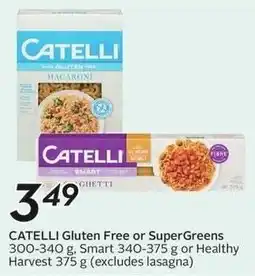 Sobeys Catelli gluten free or supergreens offer