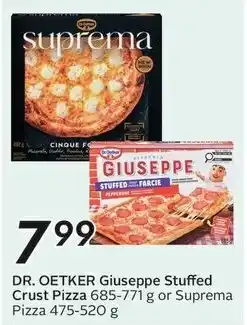 Sobeys Dr. Oetker Giuseppe Stuffed Crust Pizza offer