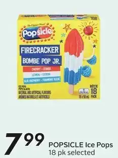 Sobeys PopSicle Firecracker Bombe Pop Jr. offer