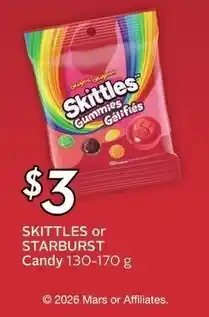 Sobeys Skittles gummies offer
