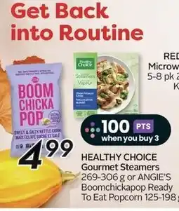 Sobeys Healthy Choice Gourmet Steamers offer