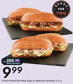 Sobeys 2-Pack Mixed Deli Meat Subs offer
