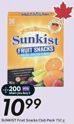 Sobeys Sunkist Fruit Snacks offer