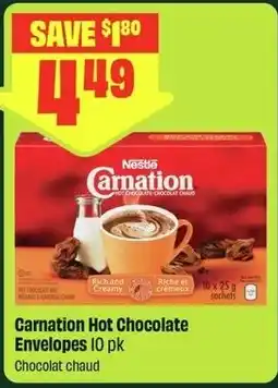 FreshCo Carnation Hot Chocolate Envelopes offer