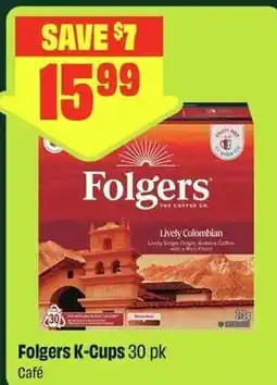 FreshCo Folgers K-Cups offer
