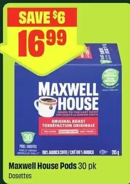 FreshCo Maxwell House Pods offer